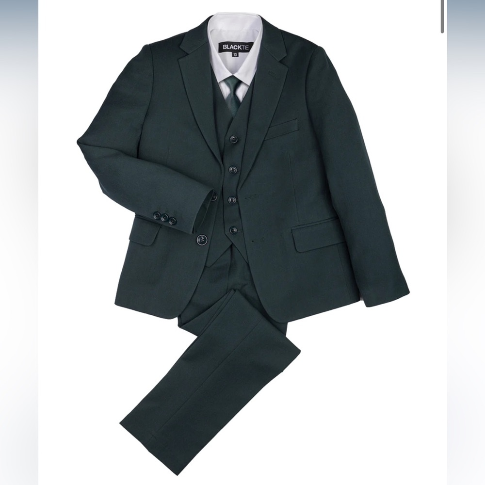 5 piece slim fit suit.